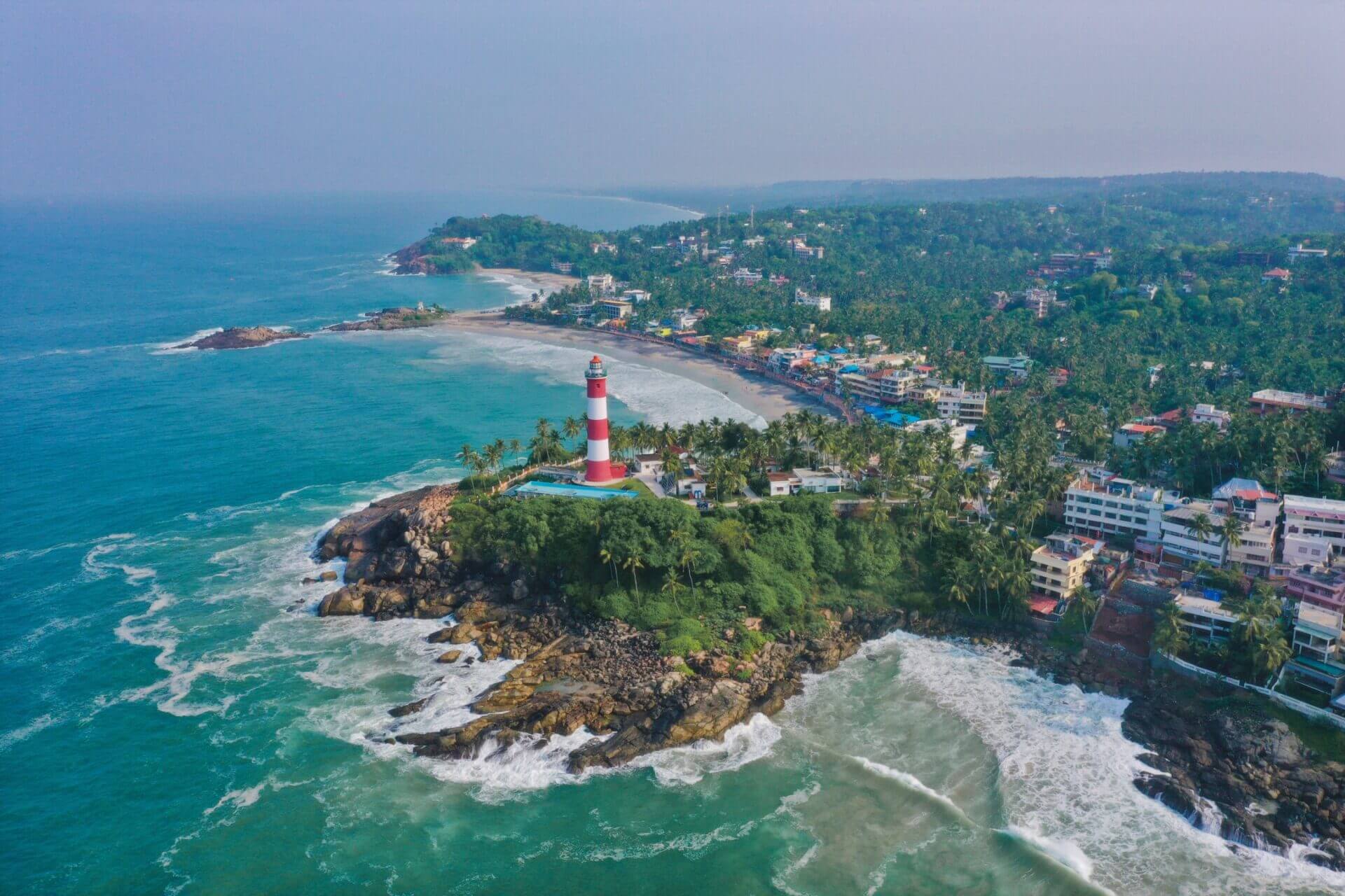Book-Trichy-To-Kovalam Beach(Kerala)-Tour-package-Car-Rental-Services